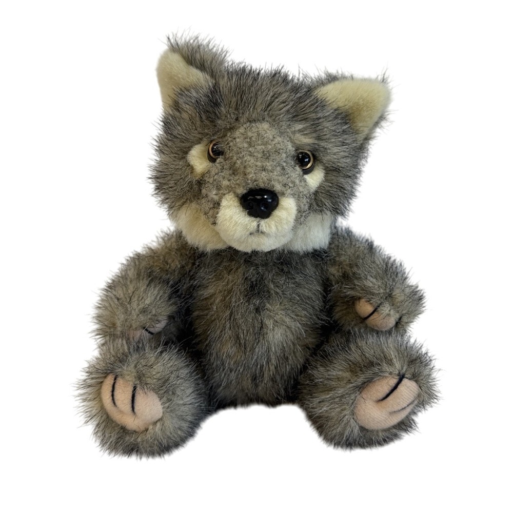 National Wildlife Federation Steven Smith Vintage Yellowstone Park Gray Wolf‎ 7"